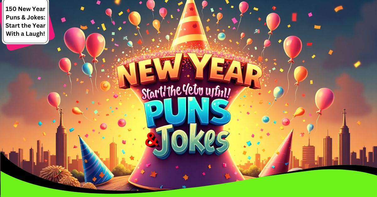 150 New Year Puns & Jokes: Start the Year With a Laugh!