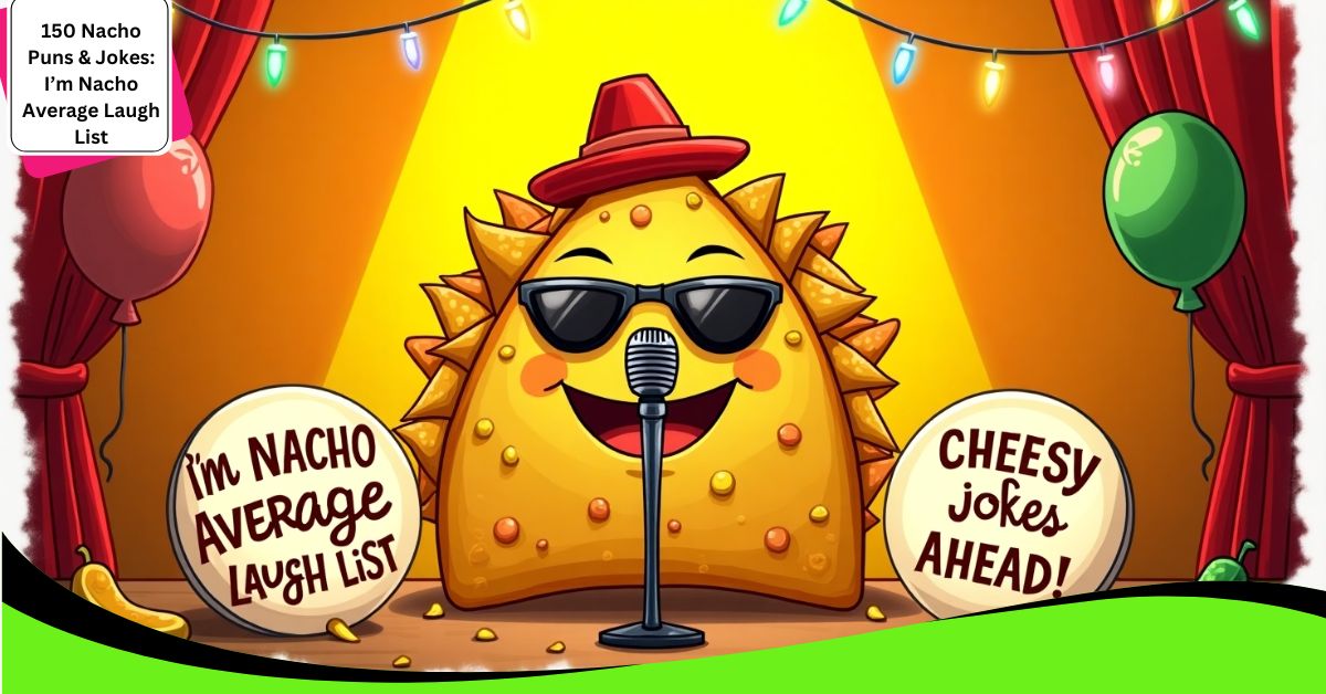 150 Nacho Puns & Jokes: I’m Nacho Average Laugh List