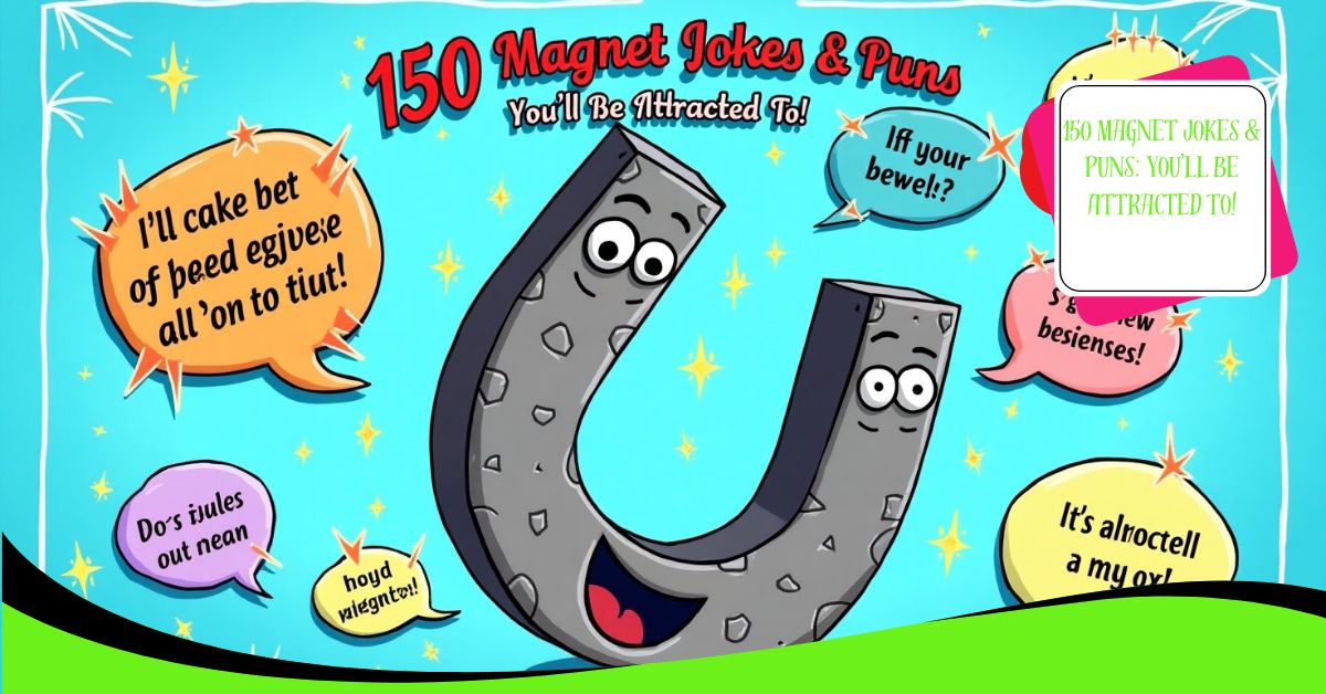 150 Magnet Jokes & Puns: You’ll Be Attracted To!