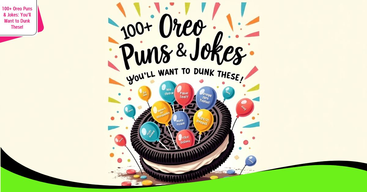 100+ Oreo Puns & Jokes: You’ll Want to Dunk These!