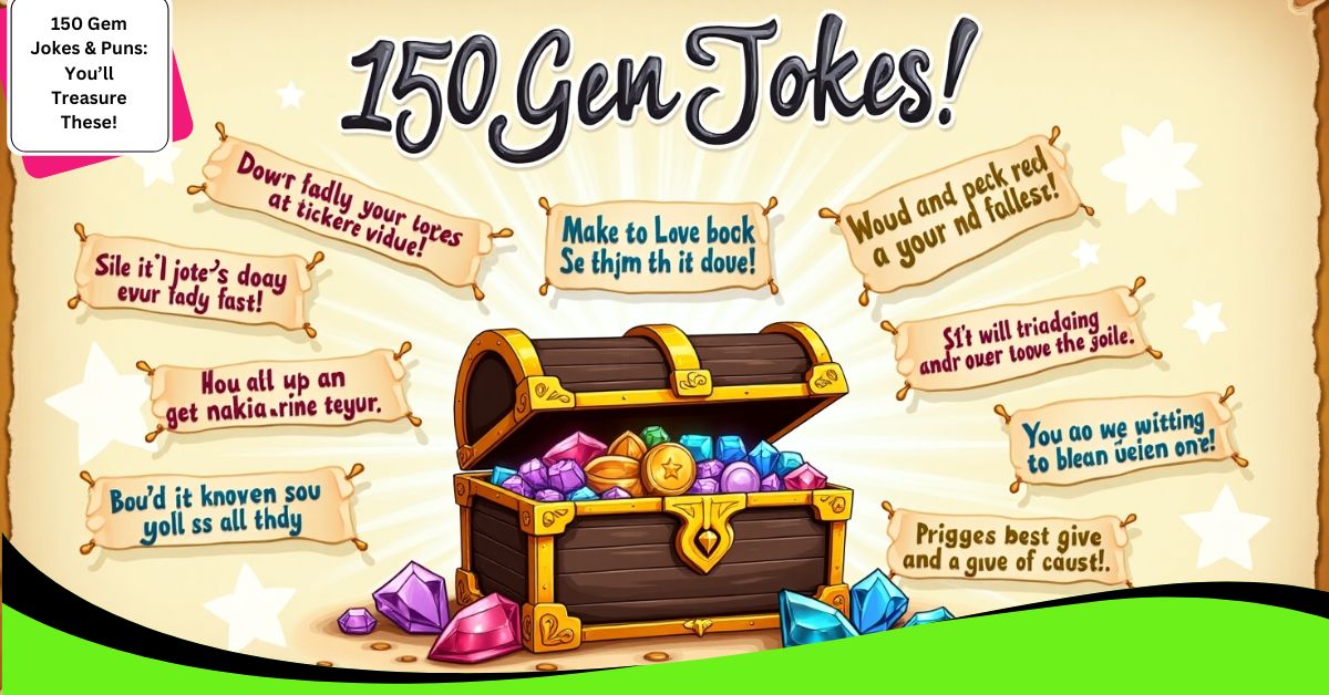 150 Gem Jokes & Puns: You’ll Treasure These!